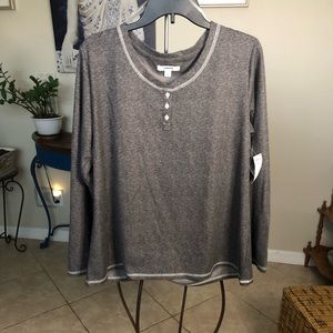 NWT Sonoma XXL Long Sleeve Pajama Top